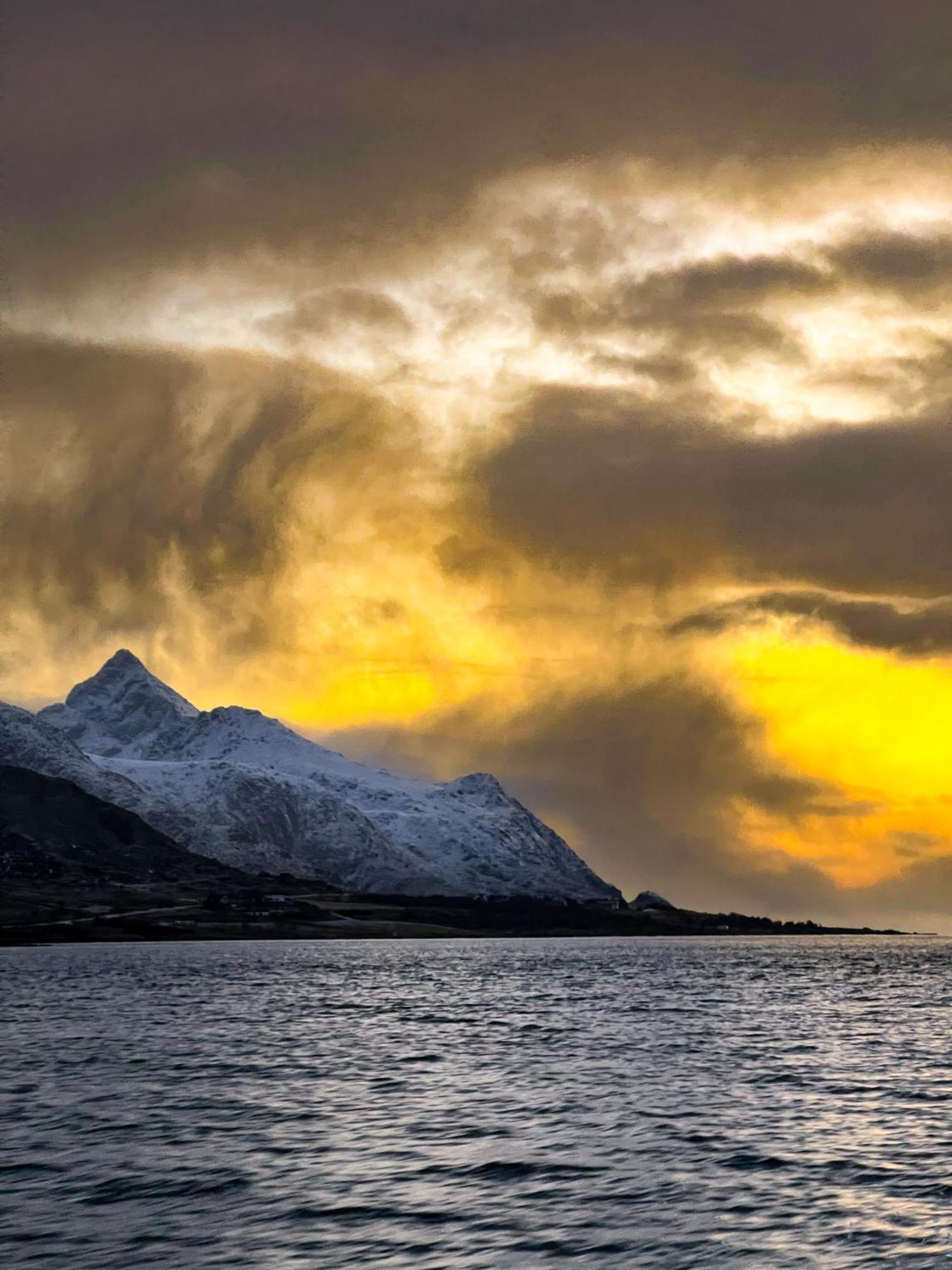 New Luxury Cabin Near Henningsvaer Lofoten Kleppstad ภายนอก รูปภาพ